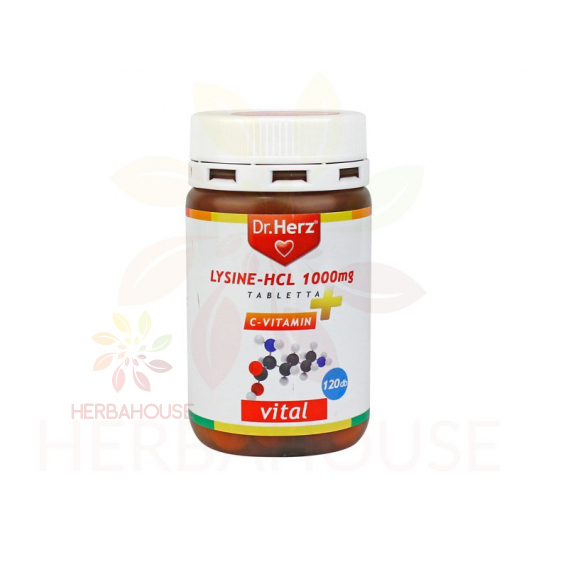 Obrázok pre Dr.Herz L-Lyzín + Vitamín C (120ks)