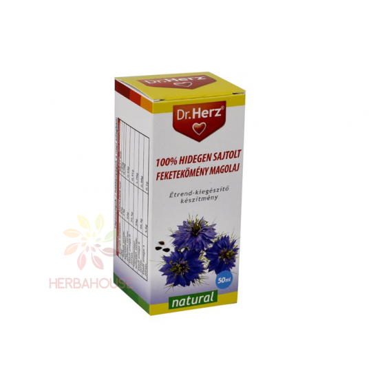 Obrázok pre Dr.Herz Olej z čiernej rasce za studena lisovaný (50ml)