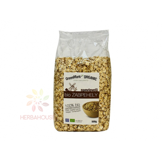 Obrázok pre GreenMark Organic Bio Ovsené vločky veľké (500g)