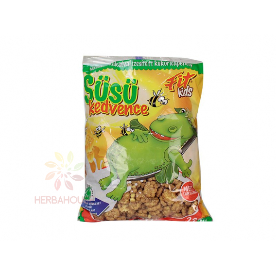 Obrázok pre Fit Kids Süsü bezlepkové kukuričné lupienky medovo-kakaové (225g)