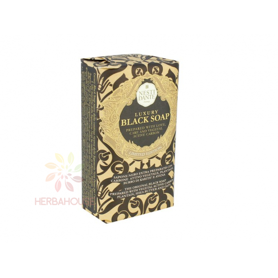 Obrázok pre Nesti Dante Luxury Čierne mydlo (250g)