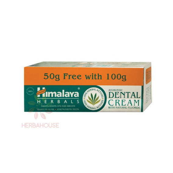 Obrázok pre Himalaya Herbals Zubná pasta s prírodným fluórom (100ml)