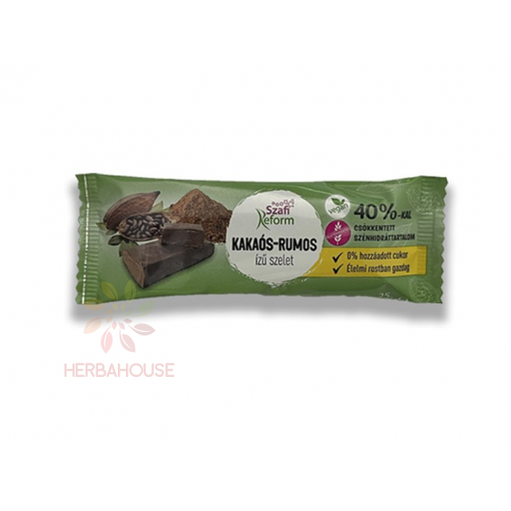 Obrázok pre Szafi Reform Tyčinka kakaovo rumová v horkej čokoláde so sladidlom (25g)