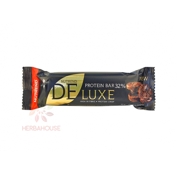 Obrázok pre Nutrend Deluxe Proteínová tyčinka čokoládové brownies (60g)