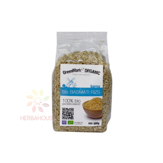 Obrázok pre GreenMark Organic Bio Basmati ryža hnedá (500g)