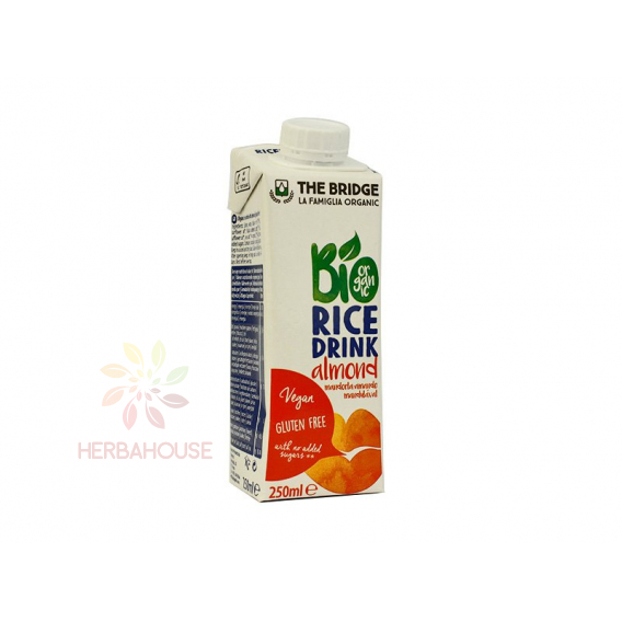 Obrázok pre The Bridge Bio Ryžový nápoj mandľový (250ml)
