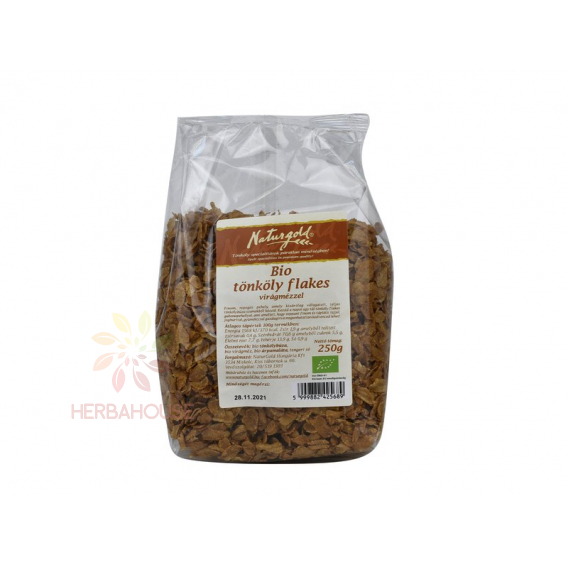 Obrázok pre Naturgold Bio Flakes špaldové lupienky s medom (250g) 