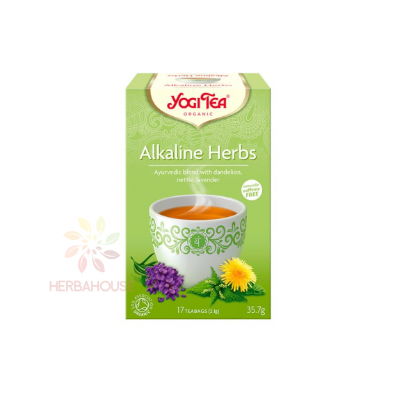 Obrázok pre Yogi Tea® Bio Ajurvédsky Čaj zásadité bylinky (17ks) 