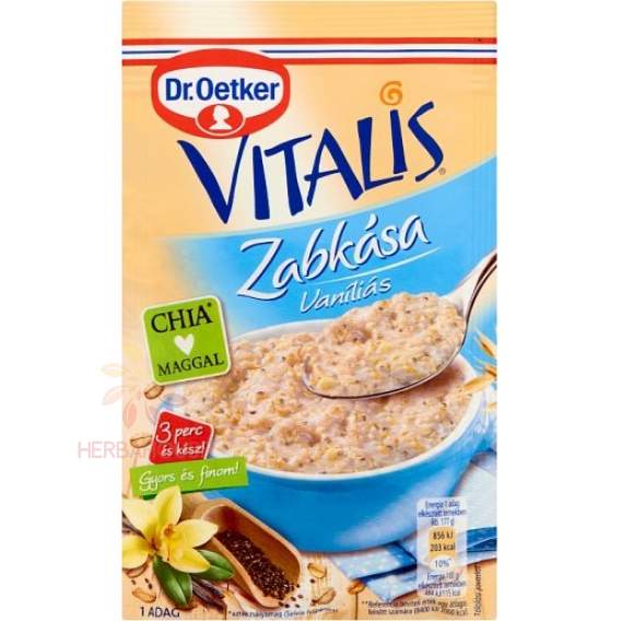 Obrázok pre Dr.Oetker Vitalis Ovsená kaša vanilka a chia (52g)