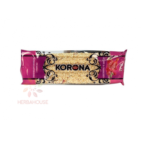 Obrázok pre Korona Sezamová tyčinka brusnicová (60g)