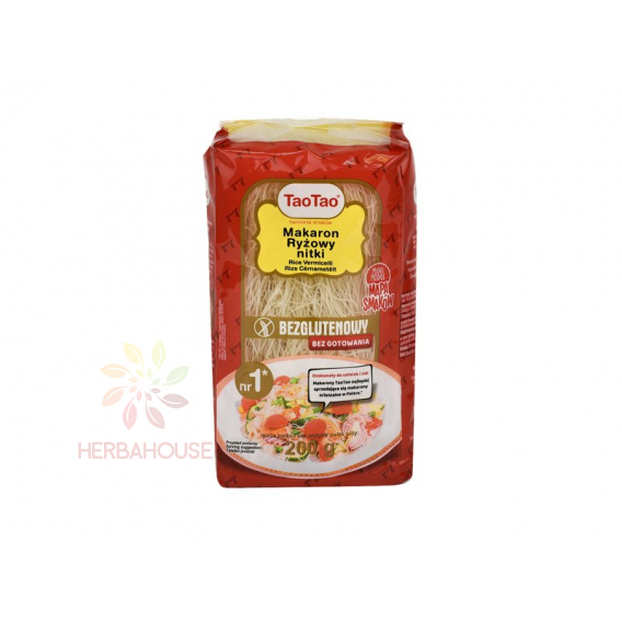 Obrázok pre TaoTao Bezlepkové ryžové cestoviny - niťovky (200g)