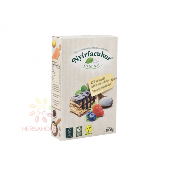 Obrázok pre Nyírfacukor Originál Xylitol Brezový cukor prírodné sladidlo (1000g)