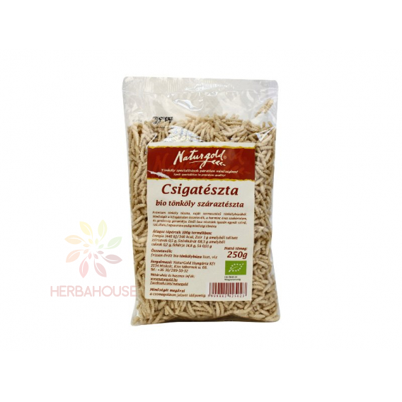 Obrázok pre Naturgold Bio špaldové cestoviny - špirálky (250g) 