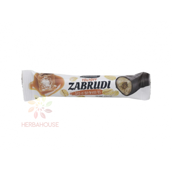 Obrázok pre Cornexi Zabrudi Ovsená tyčinka v kakaovej poleve s plnkou so slaným karamelom (30g)