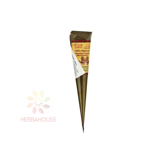 Obrázok pre Classic Henna Klasická prírodná telová farba henna - lievik (25g)