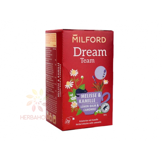 Obrázok pre Milford Dream Team bylinkový čaj mix (20ks)