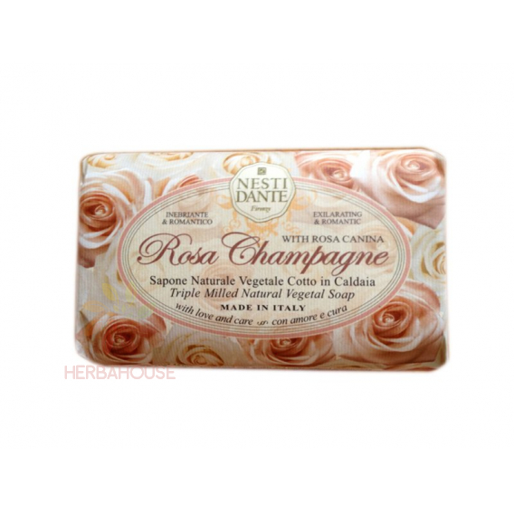 Obrázok pre Nesti Dante Rosa Champagne mydlo ruža a šampanské (150g)