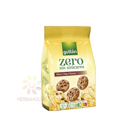 Obrázok pre Gullón Mini Sušienky s kúskami čokolády bez cukru so sladidlom (75g)