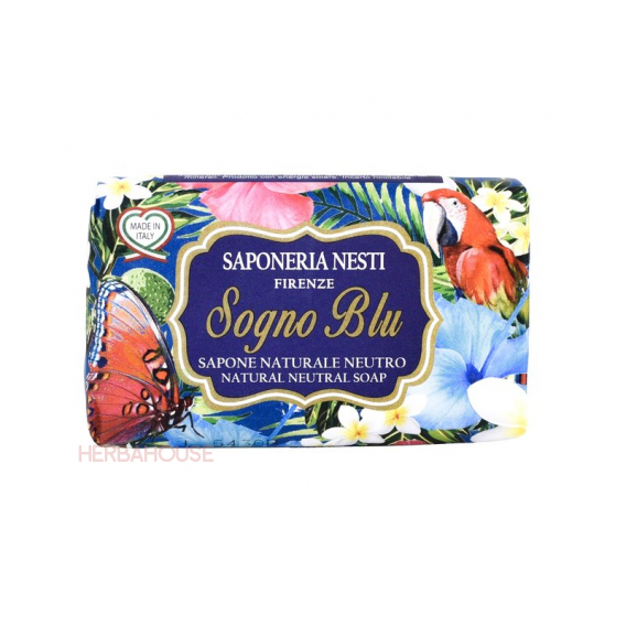 Obrázok pre Nesti Dante Saponeria Sogno Blu prírodné neutrálne mydlo Ylang-ylang a jazmín (125g)