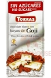 Obrázok pre Torras Bezlepková biela čokoláda s goji bez pridaného cukru (75g)