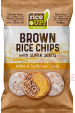 Obrázok pre Rice Up Bio Bezlepkový Ryžový chips so slnečnicovými semenami a prosom (25g)